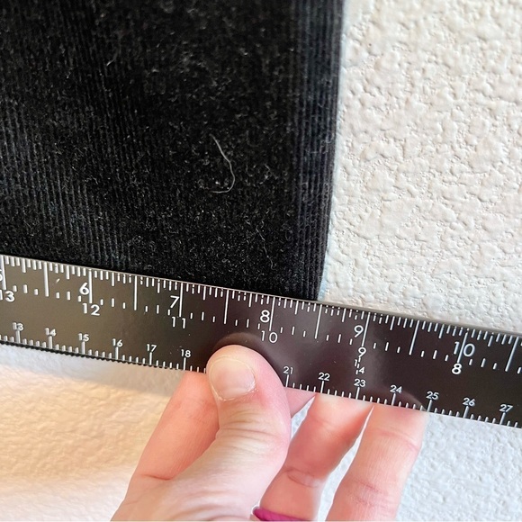 J BRAND Selena Corduroy Pants Black 29 Mid-Rise Cropped Bootcut Modal Blend - Picture 7 of 11